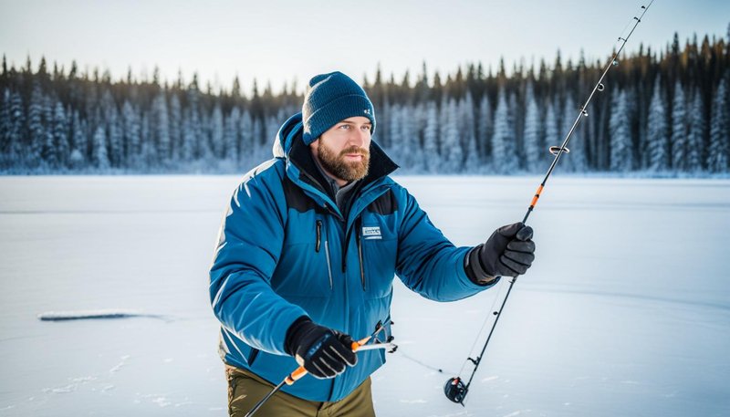 Experience the Thrill of Ice Fishing in the Canadian Winter Paradise