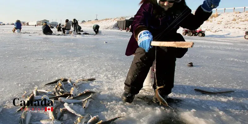 Explore ice fishing demo Explore ice fishing demo